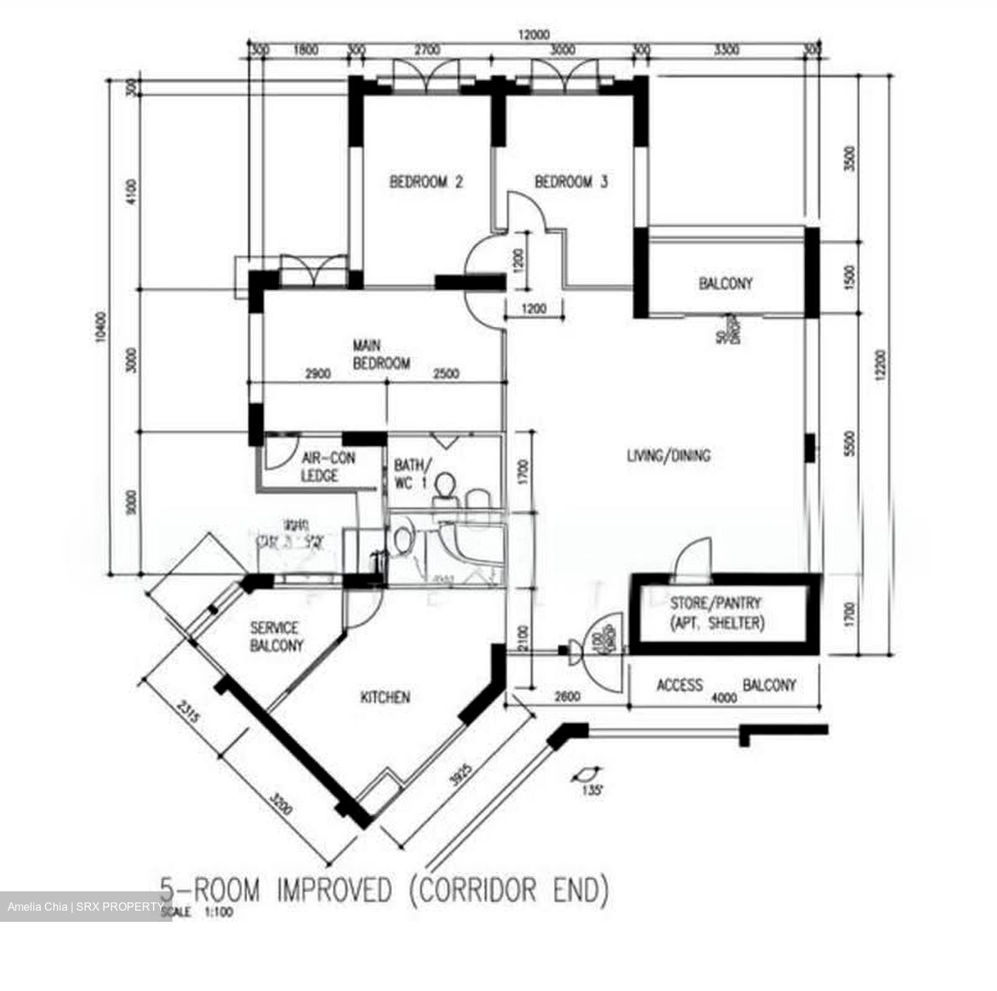 Blk 206B Compassvale Place (Sengkang), HDB 5 Rooms #614107351